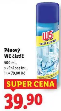 Lidl Pěnový WC čistič, 500 ml nabídka