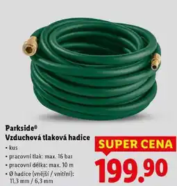 Lidl Parkside Vzduchová tlaková hadice nabídka