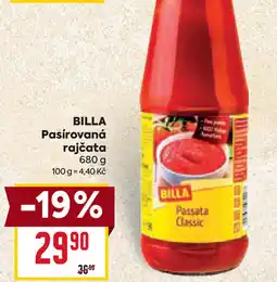 Billa BILLA Pasírovaná rajčata nabídka