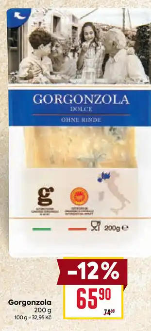 Billa Gorgonzola nabídka