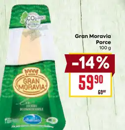 Billa Gran Moravia Porce nabídka
