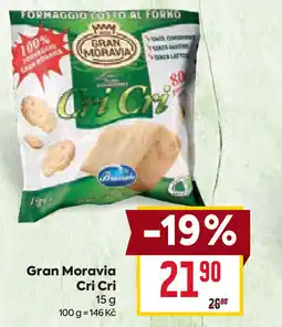 Billa Gran Moravia Cri Cri nabídka