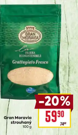 Billa Gran Moravia strouhaný nabídka