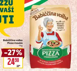 Billa Babiččina volba Pizza mouka nabídka