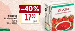 Billa Rajčata Pasírovaná nabídka