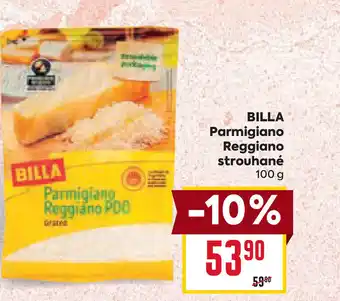 Billa BILLA Parmigiano Reggiano strouhané nabídka