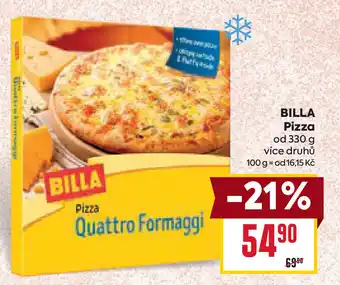 Billa BILLA Pizza nabídka