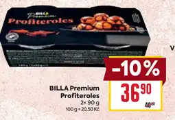 Billa BILLA Premium Profiteroles nabídka