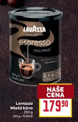 Billa Lavazza Mletá káva nabídka