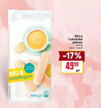 Billa BILLA Cukrářské piškoty nabídka