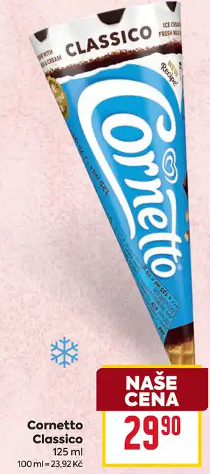 Billa Cornetto Classico nabídka