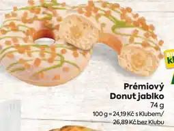 Billa Prémiový Donut jablko nabídka