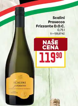 Billa Scalini Prosecco Frizzante D.O.C. nabídka