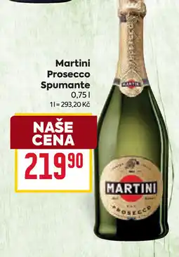 Billa Martini Prosecco Spumante nabídka