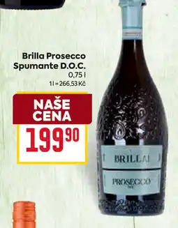 Billa Brilla Prosecco Spumante D.O.C. nabídka