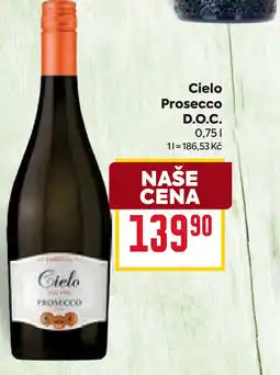 Billa Cielo Prosecco D.O.C. nabídka