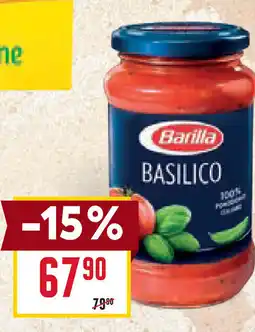Billa Barilla Omáčka nabídka