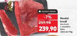Kaufland Hovězí hrudi bez kosti nabídka