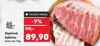 Kaufland Vepřová žebírka nabídka
