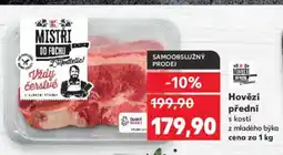 Kaufland Hovězí přední s kostí nabídka