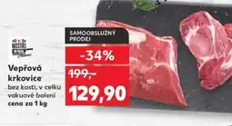 Kaufland Vepřová krkovice nabídka