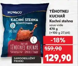 Kaufland TĚHOTNEJ KUCHAŘ Kachní stehna nabídka
