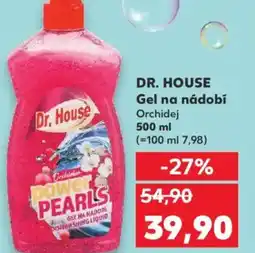 Kaufland DR. HOUSE Gel na nádobí Orchidej nabídka