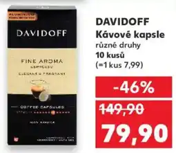 Kaufland DAVIDOFF Kávové kapsle nabídka
