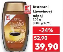 Kaufland Instantní kávovinový napoj nabídka