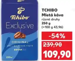 Kaufland TCHIBO Mletá káva nabídka