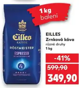 Kaufland EILLES Zrnková káva nabídka