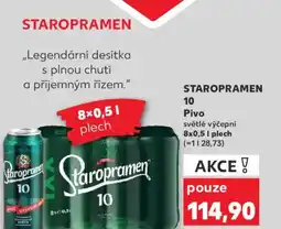 Kaufland STAROPRAMEN 10 Pivo nabídka