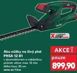 Kaufland PARKSIDE Aku nůžky na živý plot PHSA 12 B1 nabídka