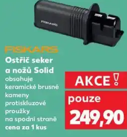 Kaufland FISKARS Ostřič seker a nožů Solid nabídka