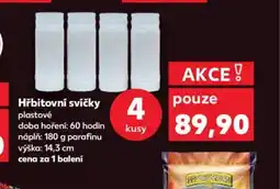 Kaufland Hřbitovní svíčky nabídka