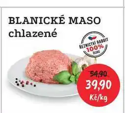 RABBIT řeznictví BLANICKÉ MASO chlazené 1kg nabídka