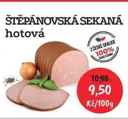 RABBIT řeznictví ŠTĚPÁNOVSKÁ SEKANÁ hotová 100g nabídka