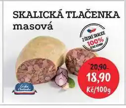 RABBIT řeznictví SKALICKÁ TLAČENKA masová 100g nabídka