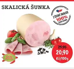 RABBIT řeznictví SKALICKÁ ŠUNKA Z ČESKÉ SKALICE 100g nabídka