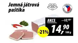 ZEMAN Jemná játrová paštika, 100 g nabídka
