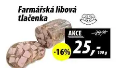 ZEMAN Farmářská libová tlačenka, 100 g nabídka