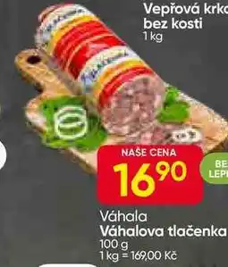 Hruška Váhalova tlačenka 100 g nabídka