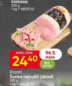 Hruška Šunka nejvyšší jakosti 100 g nabídka