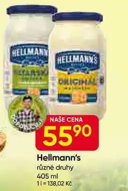 Hruška Hellmann's různé druhy 405 ml nabídka