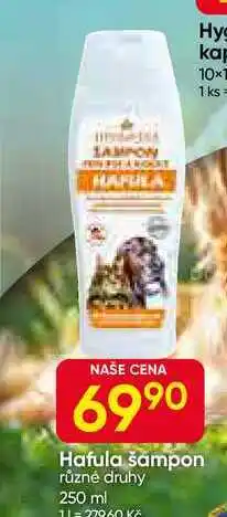 Hruška Hafula šampon různé druhy 250 ml nabídka