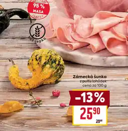 Billa Zámecká šunka nabídka