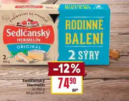 Billa Sedlčanský Hermelín nabídka
