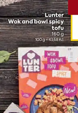 Billa Lunter Wok and bowl spicy tofu nabídka