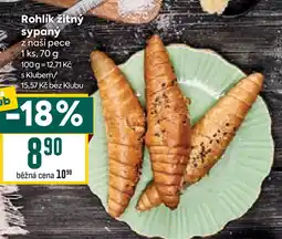 Billa Rohlík žitný sypaný z naší pece nabídka