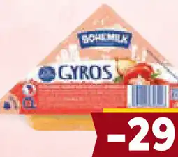Billa Gyros sýr s kořením nabídka